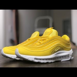Yellow Nike Air Max 97 (only worn once)